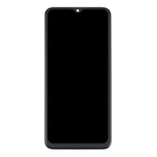 Дисплей Samsung A035 Galaxy A03, (PRC), з сенсором, з рамкою, IPS, Чорний