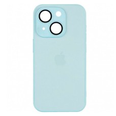 Чохол Apple iPhone 13, AG-Glass, Glacial Blue, MagSafe, Синій