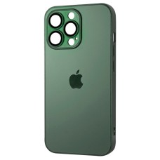 Чохол Apple iPhone 14 Pro Max, AG-Glass, Cangling Green, MagSafe, Зелений