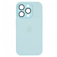 Чохол Apple iPhone 15 Pro Max, AG-Glass, Glacial Blue, MagSafe, Синій