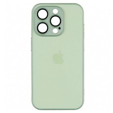 Чохол Apple iPhone 15 Pro, AG-Glass, Autumn Leaf  Yellow, MagSafe, Жовтий