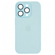 Чохол Apple iPhone 12 Pro, AG-Glass, Glacial Blue, MagSafe, Синій