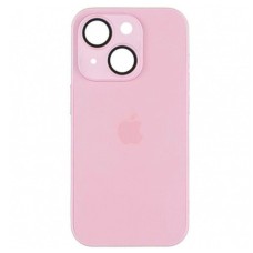 Чохол Apple iPhone 15, AG-Glass, Chanel Pink, MagSafe, Рожевий