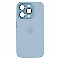 Чохол Apple iPhone 15 Pro Max, AG-Glass, Sierra Blue, MagSafe, Синій