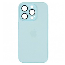 Чохол Apple iPhone 14 Pro, AG-Glass, Glacial Blue, MagSafe, Синій