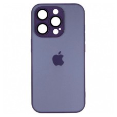 Чохол Apple iPhone 14 Pro, AG-Glass, Deep Purple, MagSafe, Фіолетовий