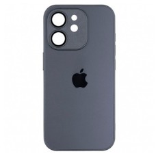 Чохол Apple iPhone 12, AG-Glass, Graphite Black, MagSafe, Чорний