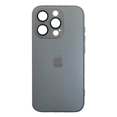 Чохол Apple iPhone 12 Pro Max, AG-Glass, Titanium Grey, MagSafe, Сірий