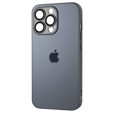 Чохол Apple iPhone 14 Pro Max, AG-Glass, Graphite, MagSafe, Сірий