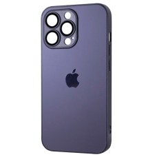 Чохол Apple iPhone 13 Pro, AG-Glass, MagSafe, Фіолетовий