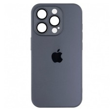 Чохол Apple iPhone 15 Pro Max, AG-Glass, Graphite Black, MagSafe, Чорний