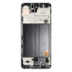 Дисплей Samsung M515 Galaxy M51, з сенсором, з рамкою, OLED, Чорний