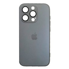 Чохол Apple iPhone 14 Pro Max, AG-Glass, Titanium Grey, MagSafe, Сірий