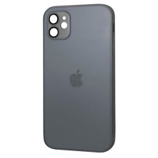 Чохол Apple iPhone 12, AG-Glass, Graphite, MagSafe, Сірий