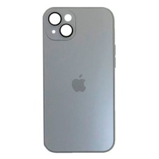 Чохол Apple iPhone 15 Pro, AG-Glass, Titanium Grey, MagSafe, Сірий