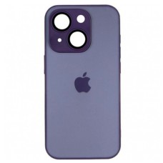 Чохол Apple iPhone 15, AG-Glass, Deep Purple, MagSafe, Фіолетовий