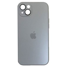 Чохол Apple iPhone 15 Plus, AG-Glass, Titanium Grey, MagSafe, Сірий