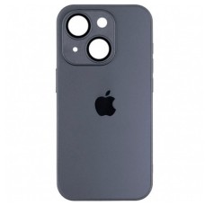 Чохол Apple iPhone 15, AG-Glass, Graphite Black, MagSafe, Чорний