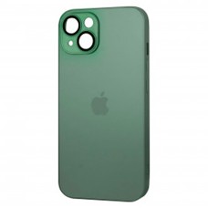 Чохол Apple iPhone 14, AG-Glass, Cangling Green, MagSafe, Зелений