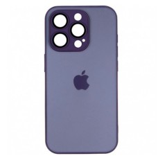 Чохол Apple iPhone 15 Pro, AG-Glass, Deep Purple, MagSafe, Фіолетовий