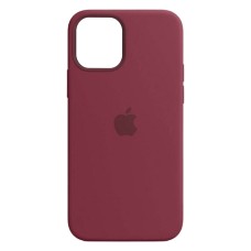 Чохол Apple iPhone 12 Mini, Original Soft Case, Plum, Бордовий