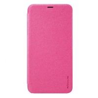 Чехол-книжка Samsung N960 Galaxy Note 9, Nillkin Sparkle laser case, Розовый