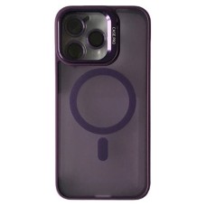 Чохол Apple iPhone 12 Pro, Matte Fortable Camera Lens, Deep Purple, MagSafe, Фіолетовий