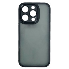 Чохол Apple iPhone 15 Pro, Rock Guard Touch, Titanium Black, Чорний