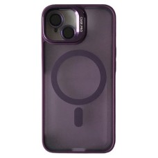 Чохол Apple iPhone 12, Matte Fortable Camera Lens, Deep Purple, MagSafe, Фіолетовий