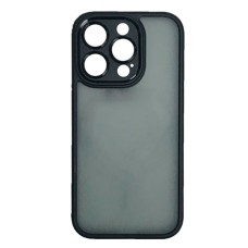 Чохол Apple iPhone 15 Pro Max, Rock Guard Touch, Titanium Black, Чорний