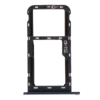 Слот SIM-карты (лоток) ZTE Blade A71, с разъемом карты памяти, Серый