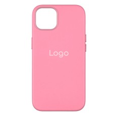 Чохол Apple iPhone 15 Pro, Leather Case Color, Pollen Color, MagSafe, Рожевий