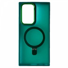 Чохол Samsung S928 Galaxy S24 Ultra, Matte Ring, MagSafe, Зелений