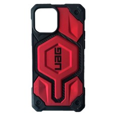 Чохол Apple iPhone 14, UAG Pro Monarch Carbon, MagSafe, Червоний