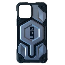 Чохол Apple iPhone 14, UAG Pro Monarch Carbon, Light Blue, MagSafe, Блакитний