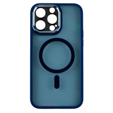 Чохол Apple iPhone 14 Pro Max, Calais, Dark Blue, MagSafe, Синій