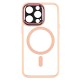 Чохол Apple iPhone 13 Pro, Calais, MagSafe, Рожевий