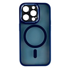 Чохол Apple iPhone 14 Pro, Calais, Dark Blue, MagSafe, Синій