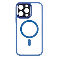 Чехол Apple iPhone 14 Pro Max, Calais, MagSafe, Light Blue, Голубой