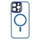 Чехол Apple iPhone 14 Pro Max, Calais, MagSafe, Light Blue, Голубой
