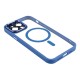 Чехол Apple iPhone 14 Pro Max, Calais, MagSafe, Light Blue, Голубой