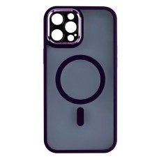 Чохол Apple iPhone 12 Pro Max, Calais, Deep Purple, MagSafe, Фіолетовий