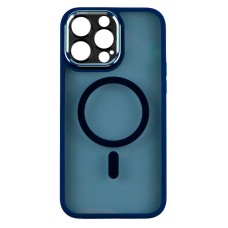 Чохол Apple iPhone 15 Pro Max, Calais, Dark Blue, MagSafe, Синій