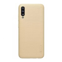 Чехол Samsung A705 Galaxy A70, Nillkin Super Frosted Shield, Золотой