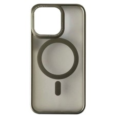 Чохол Apple iPhone 15 Pro, Perfect Case, Titanium Silver, MagSafe, Срібний