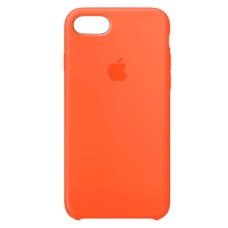 Чохол Apple iPhone 7, iPhone 8, iPhone SE 2020, Original Soft Case, Spicy Orange, Помаранчевий