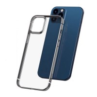 Чехол Apple iPhone 12 Mini, Baseus Glitter, Прозрачный