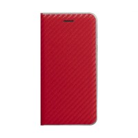 Чехол-книжка Xiaomi Redmi Note 9, Carbon, Красный