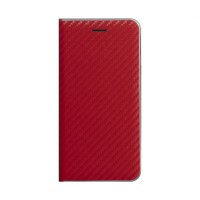 Чехол-книжка Xiaomi Mi Note 10 Lite, Carbon, Красный