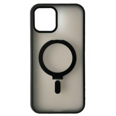 Чохол Apple iPhone 13, Matte Guard Ring, MagSafe, Чорний